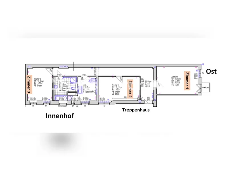 Tauschwohnung: Schöner Altbau mit Balkon direkt neben dem Mauerpark — photo 1